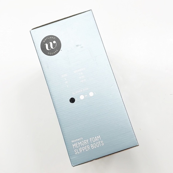 NEW Wayland Square memory foam slipper boots with bonus magic gloves - Picture 4 of 7